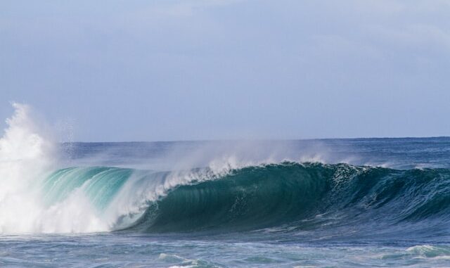 waves of electricity